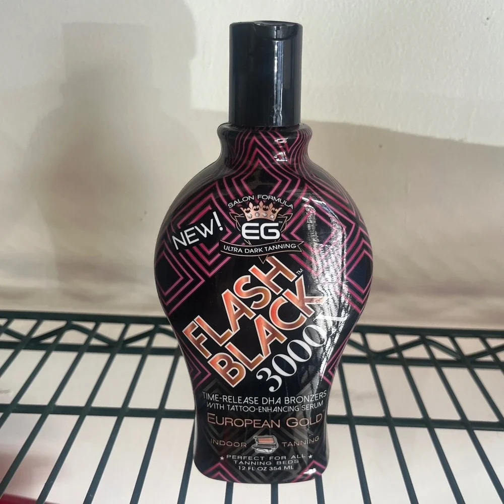 European Gold Flash‎ Black 3000X Tanning Lotion Bronzer 12oz